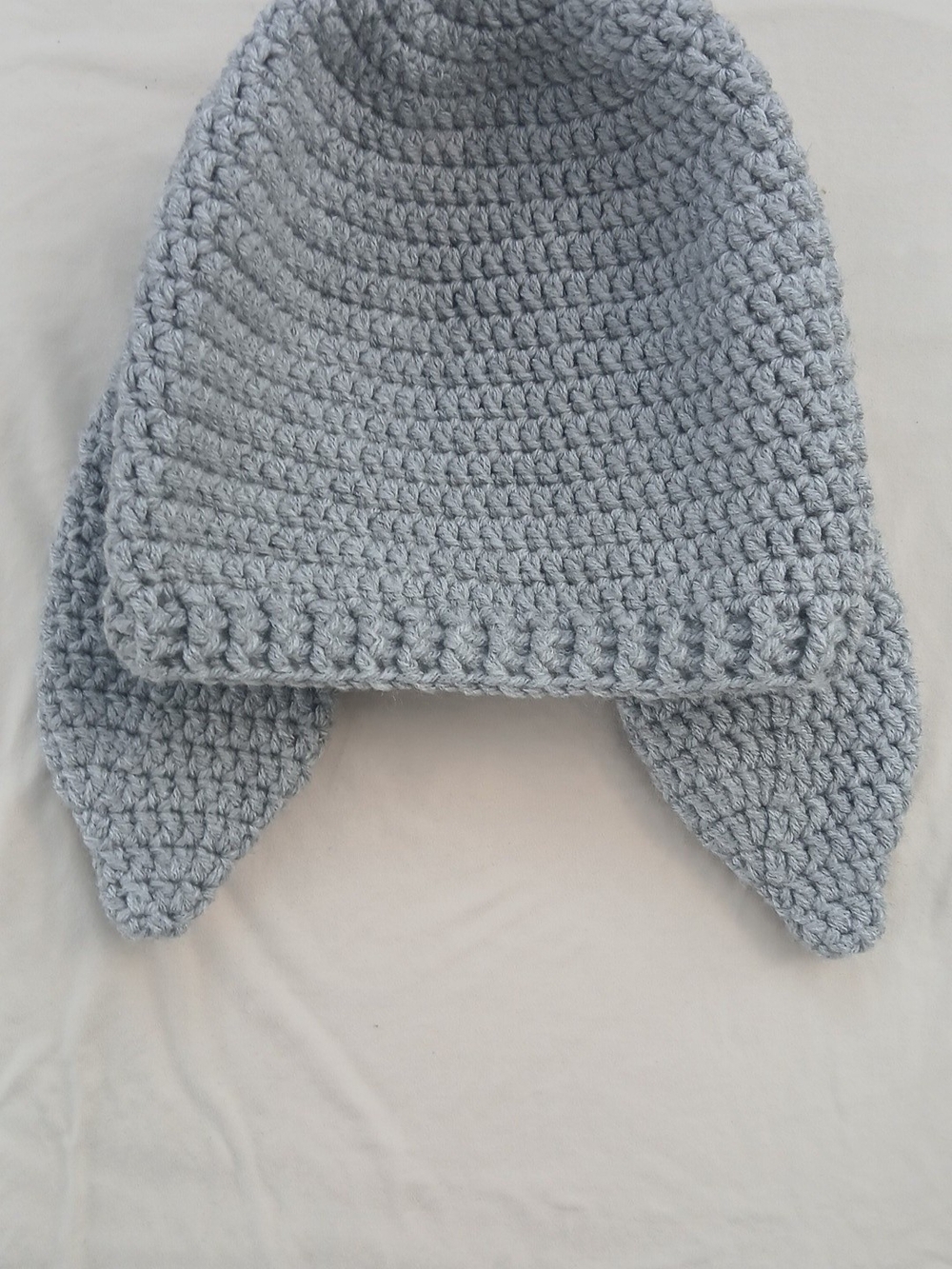 Bunny Ear Beanie Gray Beanie